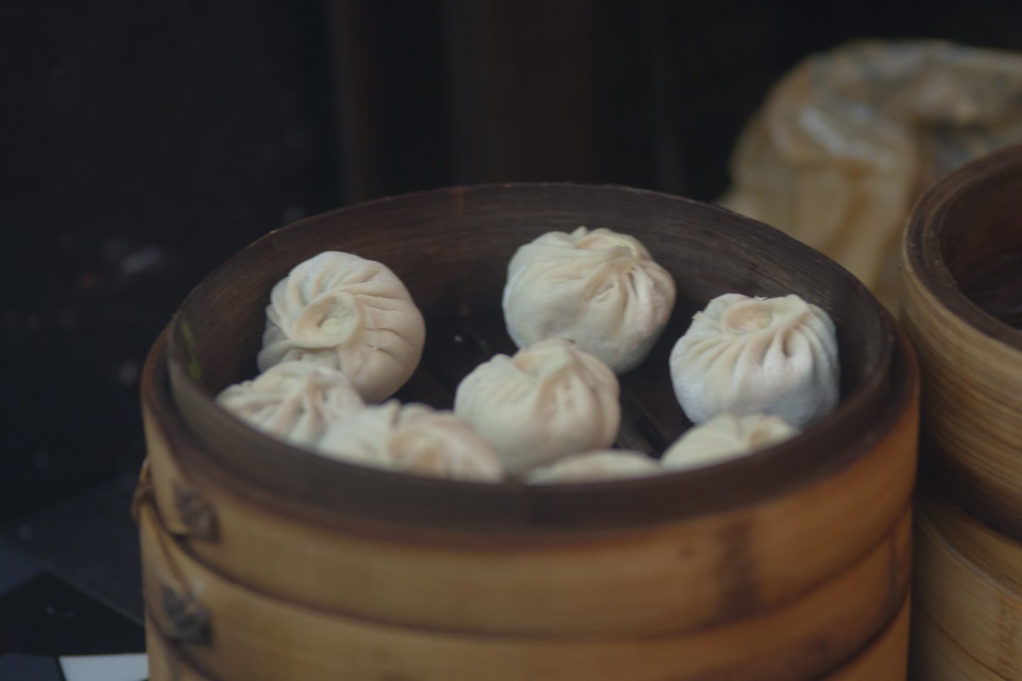 Dumplings at Lhasa Fast Food in Jackson Heights, NYC