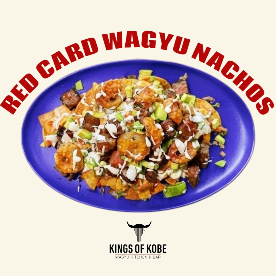 Red Card Wagyu Nachos