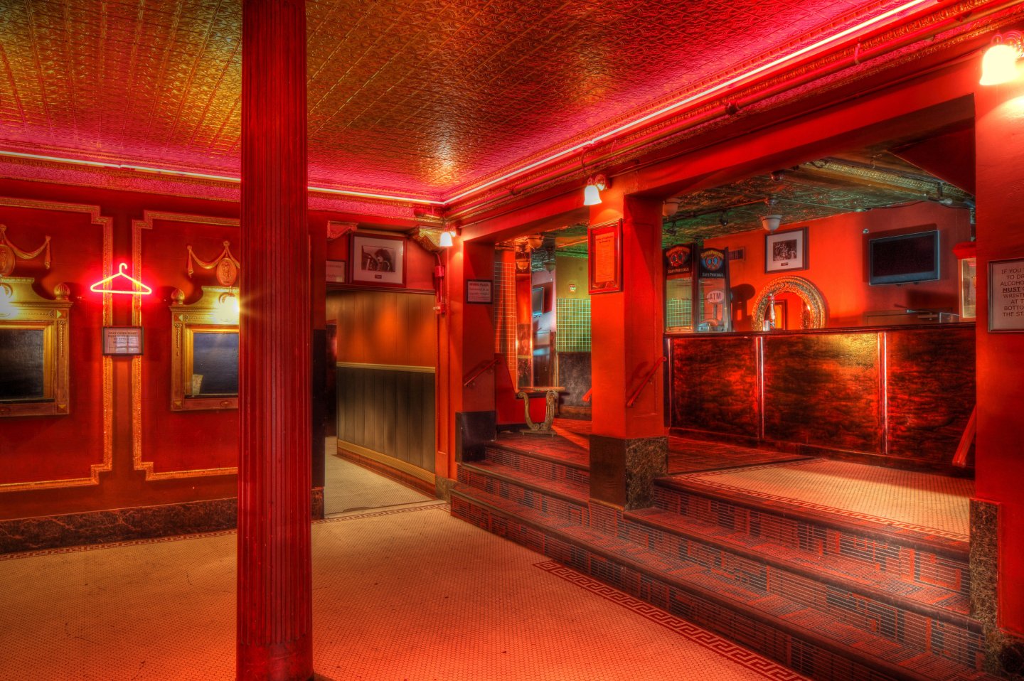 Bar at irving Plaza in Union Square Manhattan