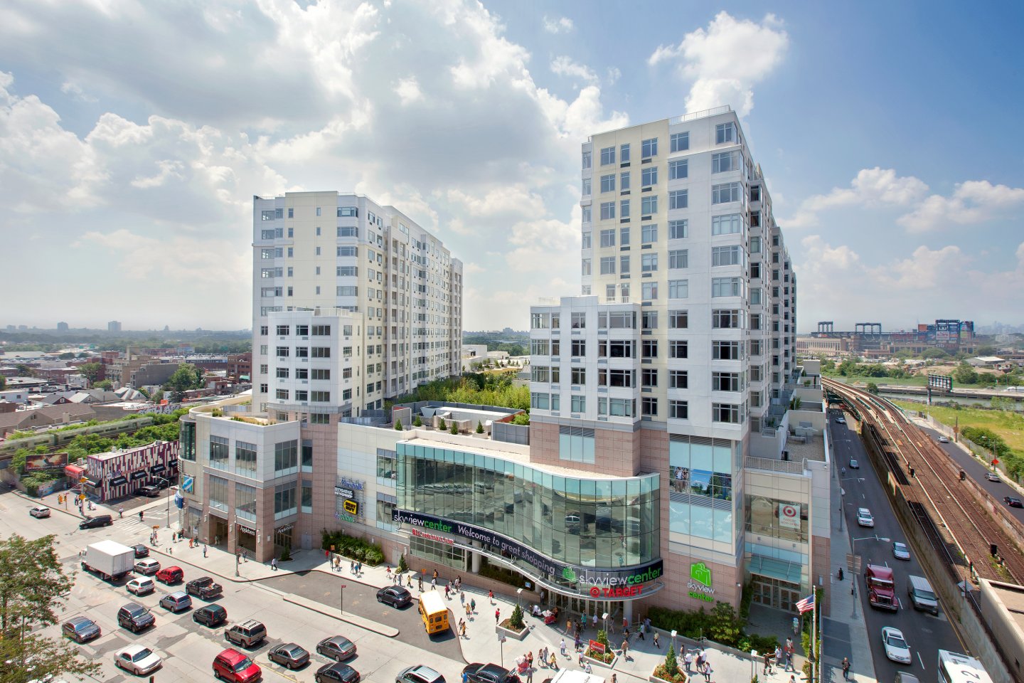 Shops at SkyView center exterior