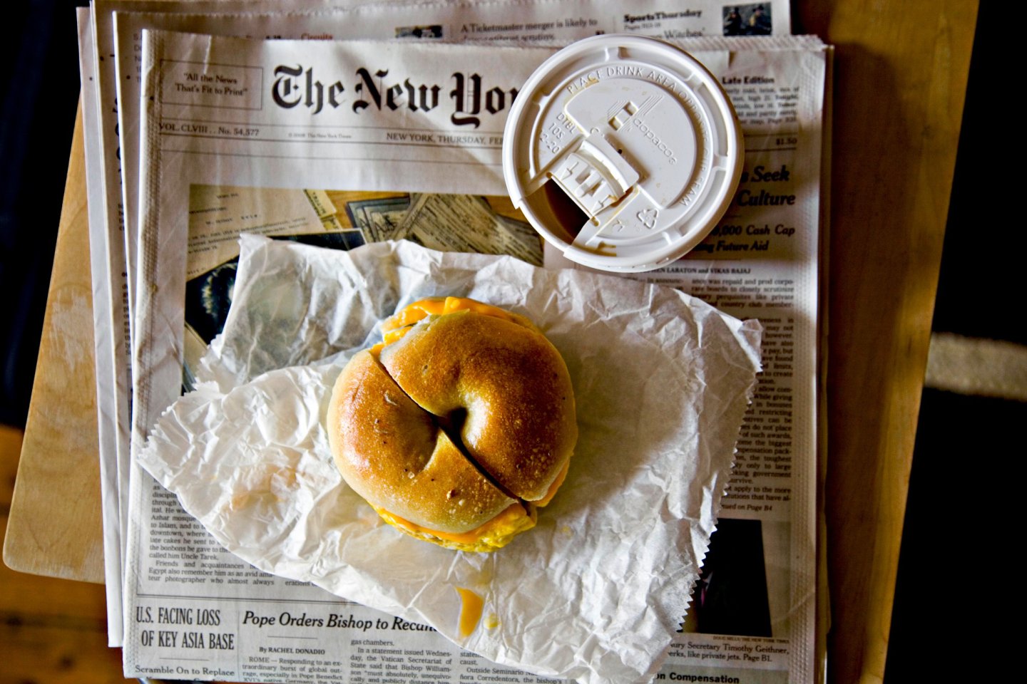Bagel Hole, food