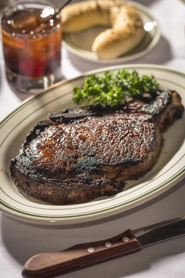 Frankie & Johnnie's Steakhouse—46th Street, steak