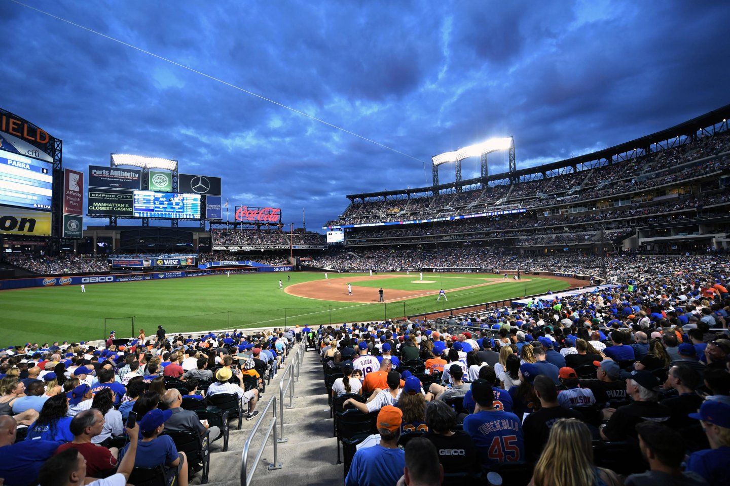 New York Mets, Mets, Field, Stadium, Baseball, Queens, New York City, NYC