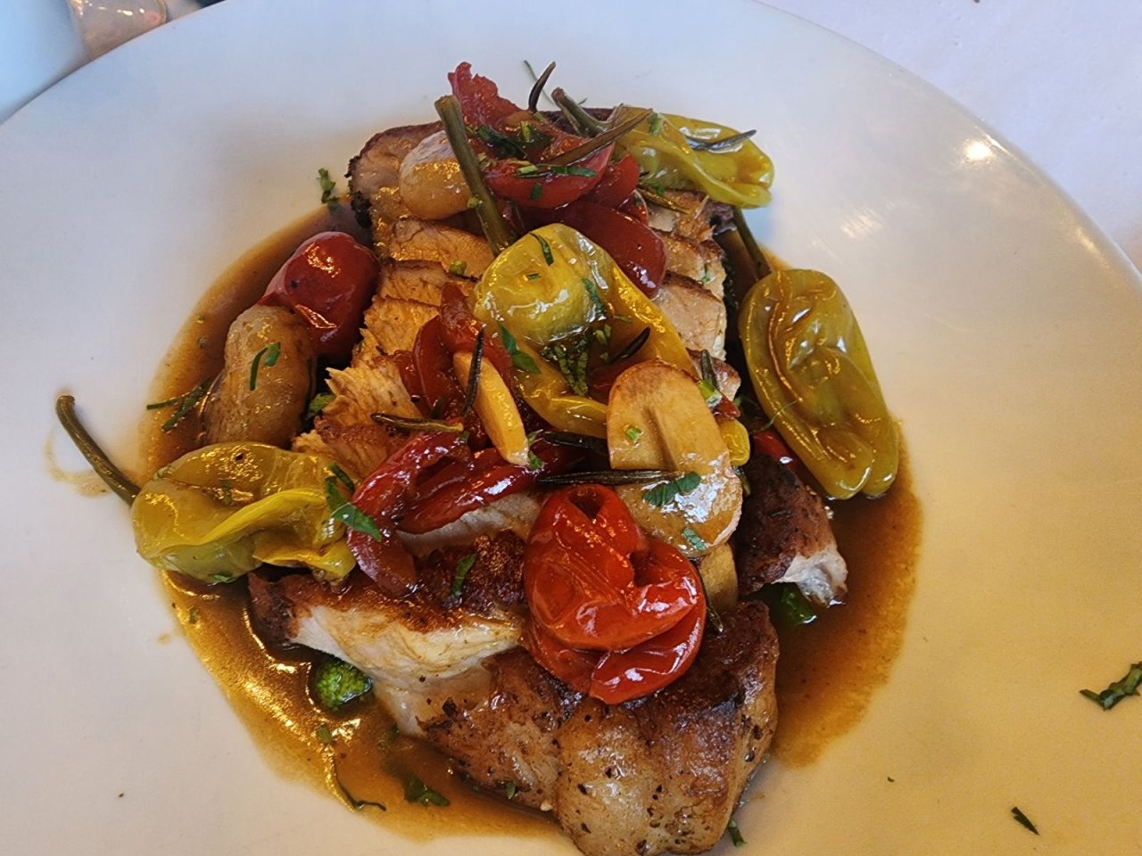 Chicken scarpariello