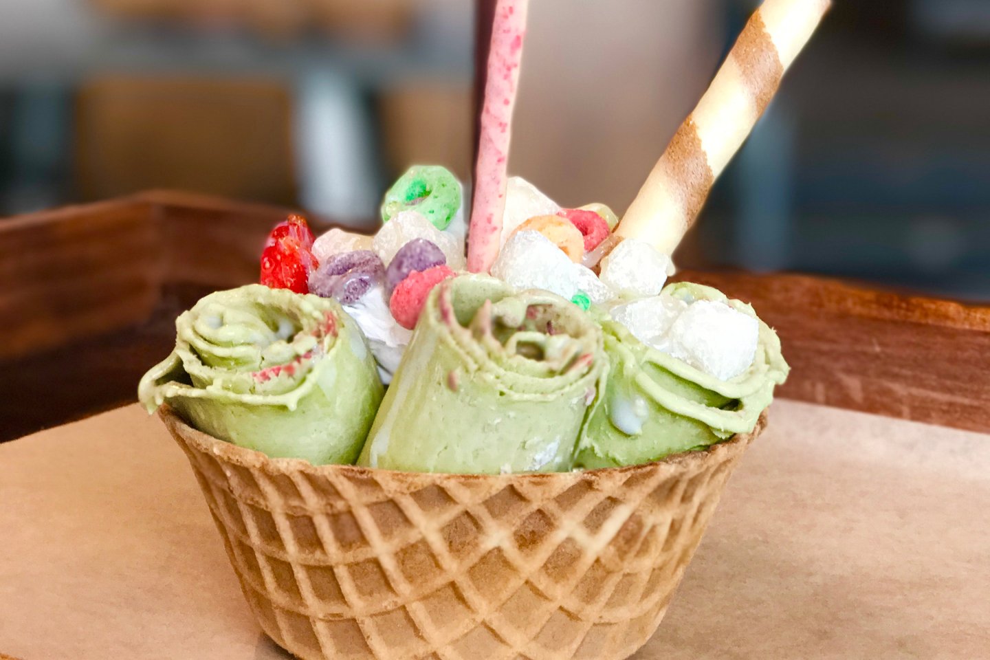 Blossom ice cream