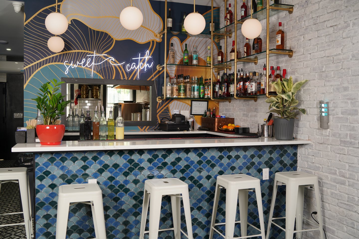 interior of Sweet Catch BK