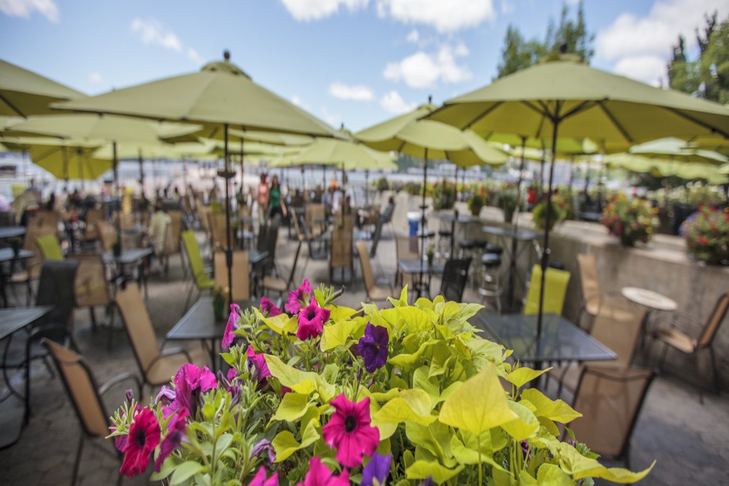 Pier i Cafe Seating