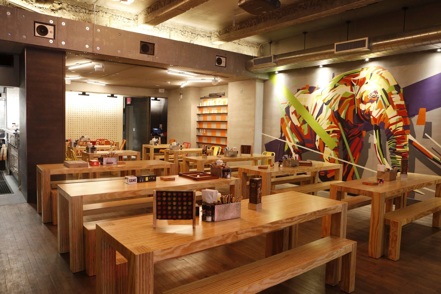 Interior of Clinton Hall