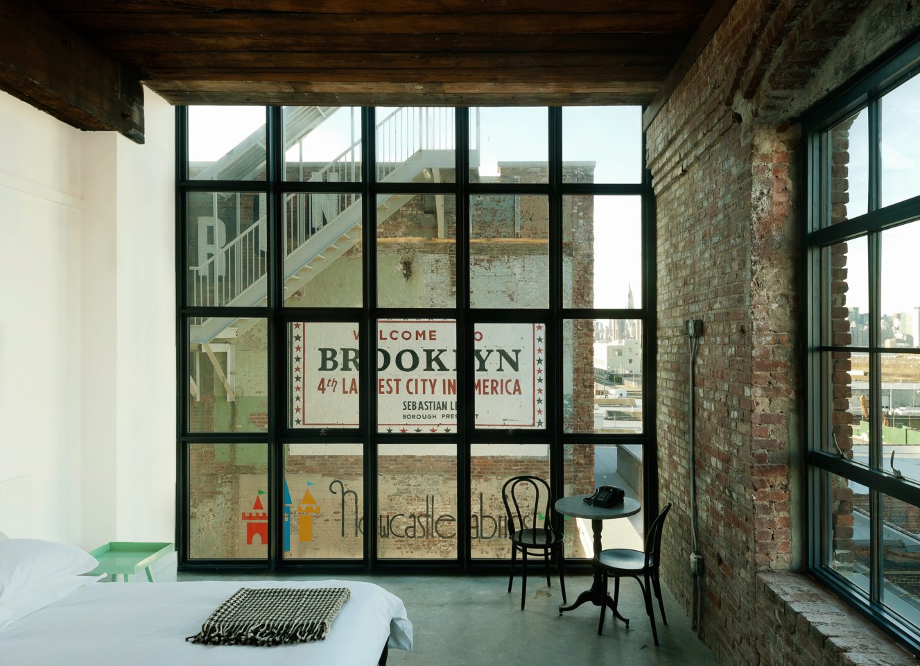 historic-corner-king-room at Wythe Hotel