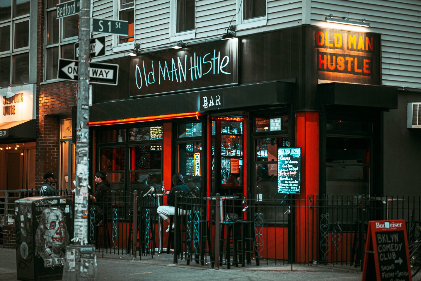 Courtesy, Old Man Hustle BKLYN Bar
