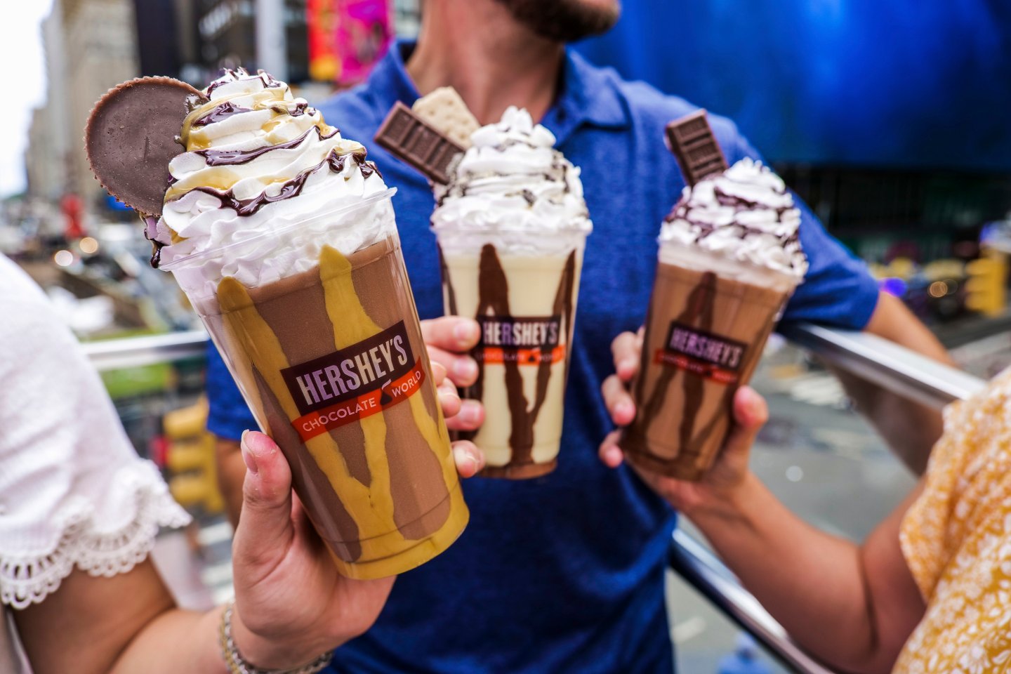 Interior of Hershey's Chocolate World Times Square