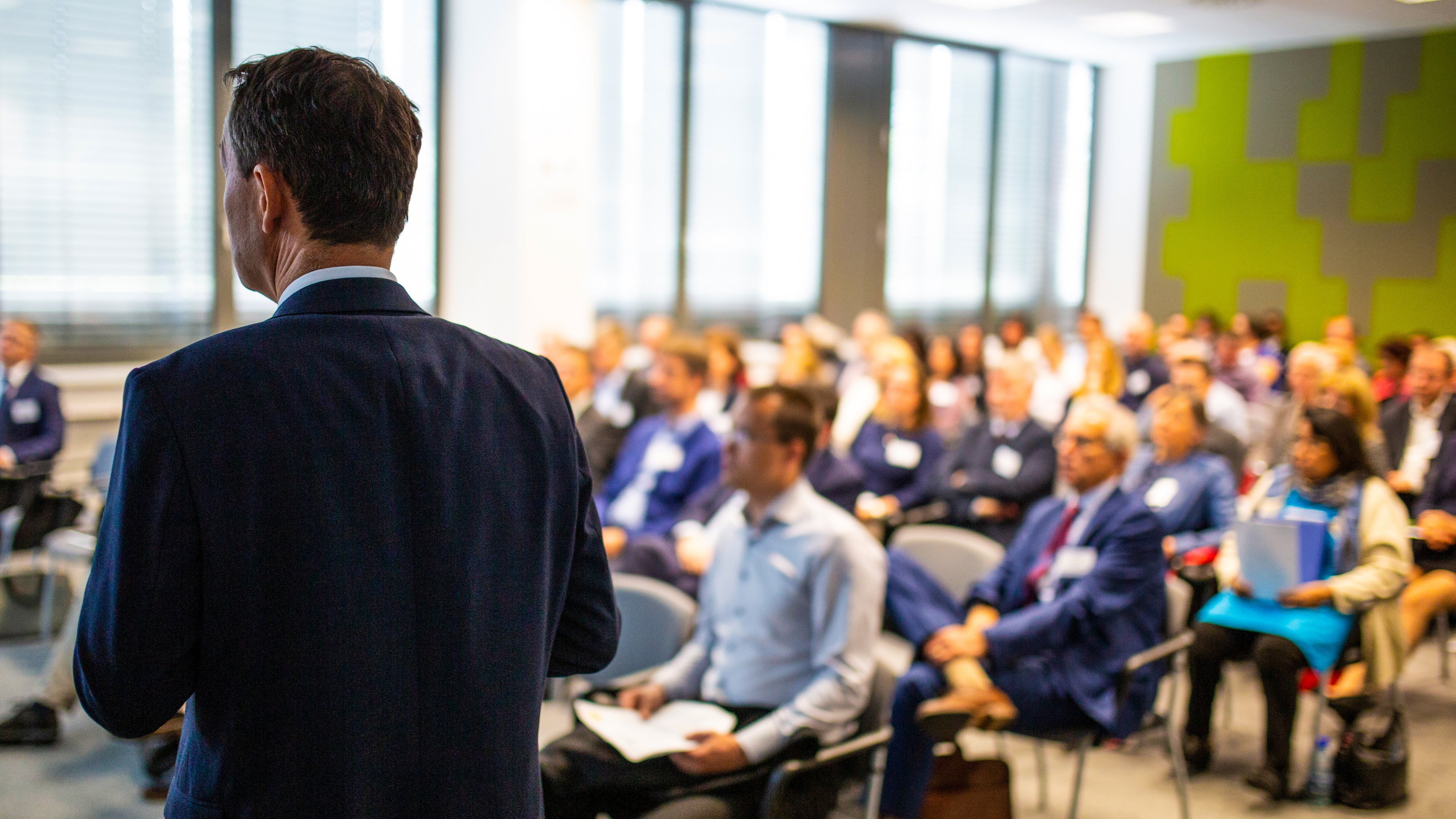 conference, meeting of  business stategy