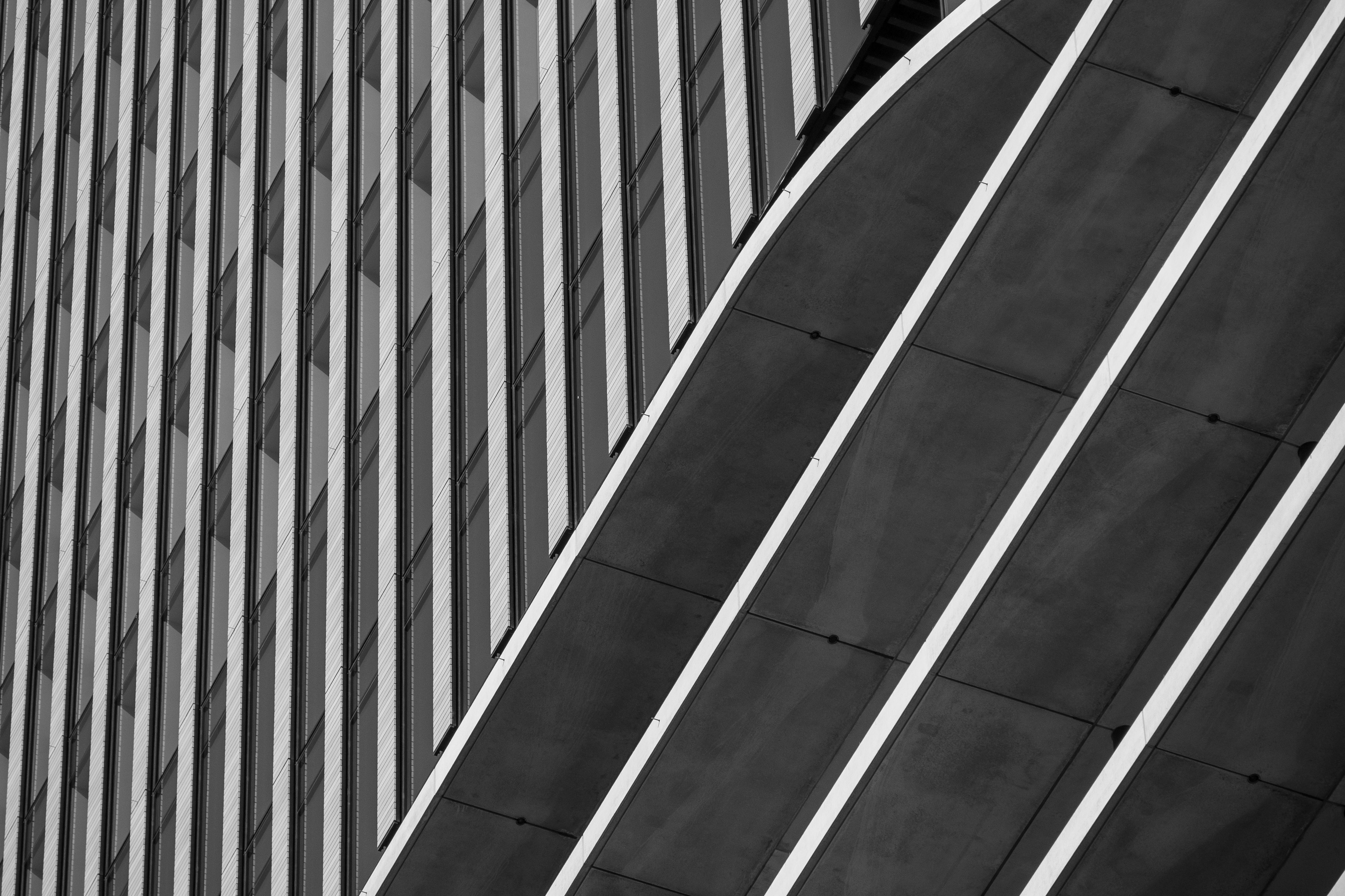Abstract background architecture lines. modern architecture detail