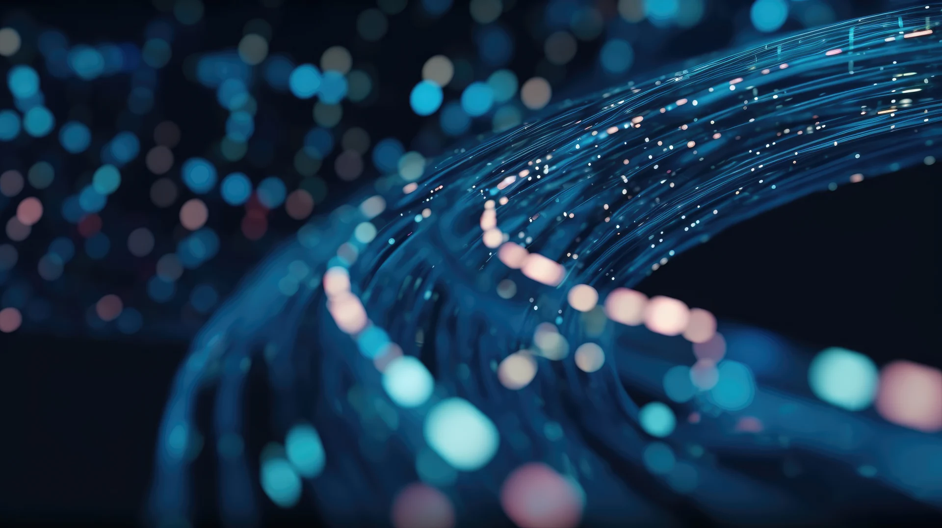 https://s.mj.run/tPwJoIBjxas 3D Rendering of abstract wire cable tunnel with digital binary data transmitting. Depth of field effect. Inside AI concept. Technology, machine learning, big data, virtualization. Product background --ar 16:9 --style raw --stylize 778 --iw 2 Job ID: b00487a1-63ed-4ab4-8935-a31eed1cbab5