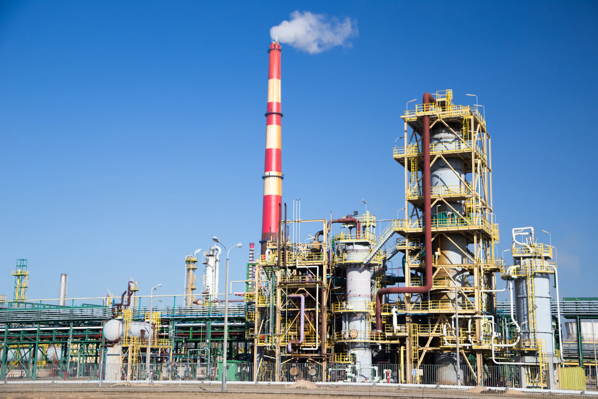Chemical plant in Wloclawek, Poland