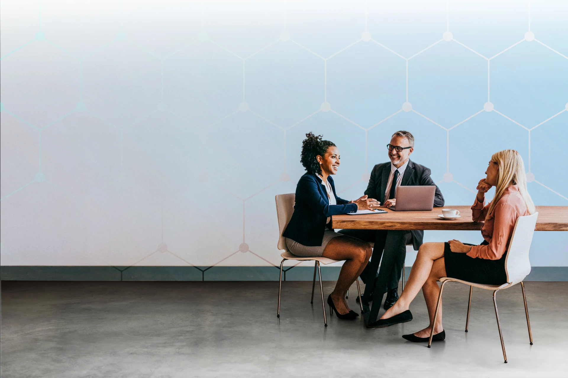 Business people discussing in a meeting room