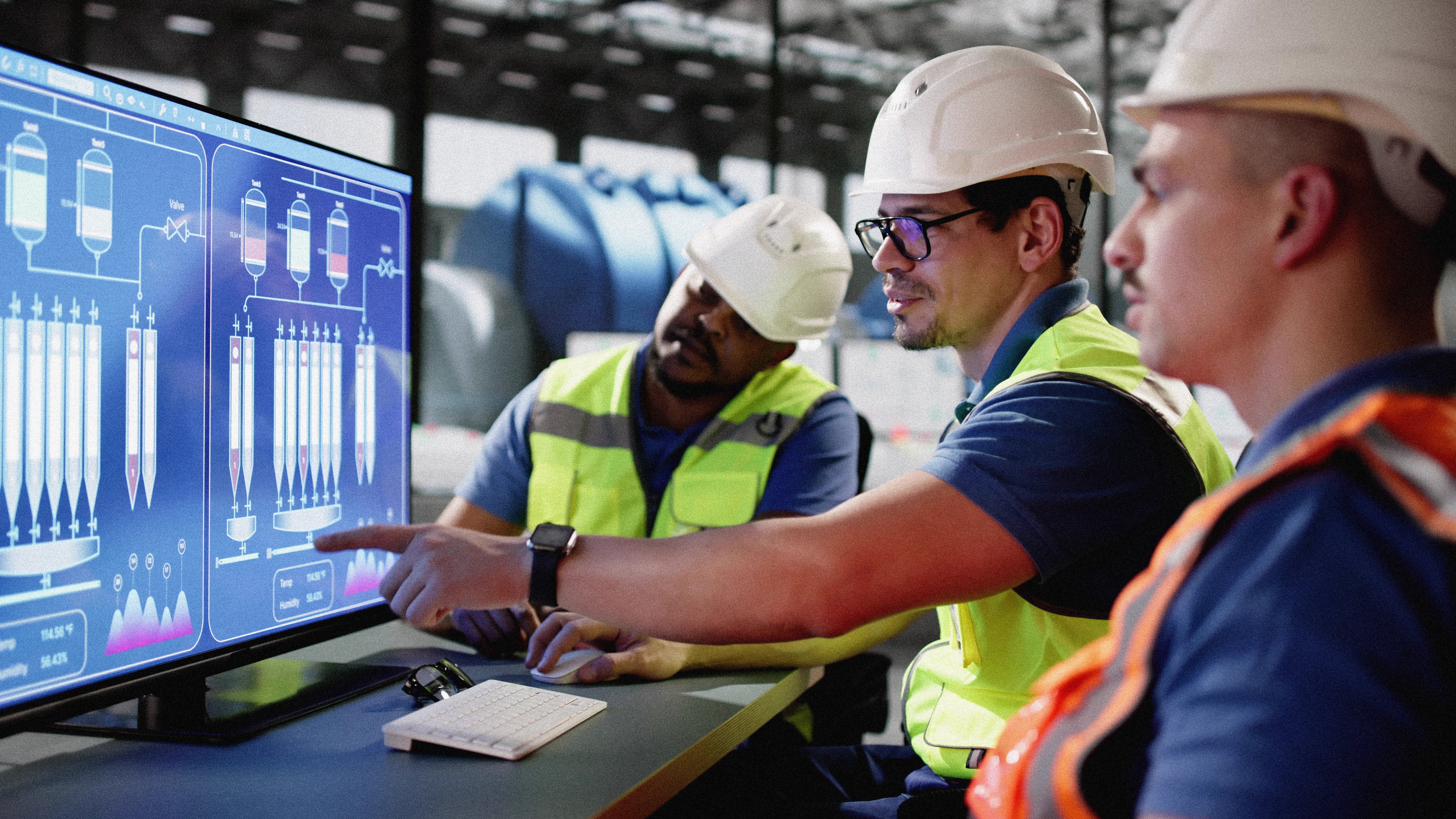 Electricity Generation Engineer Operating Turbine in Diverse Power Plant.