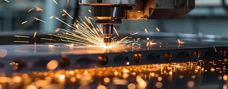 Laser cutting technology efficiently processes stainless steel tubes in sheet metal manufacturing.