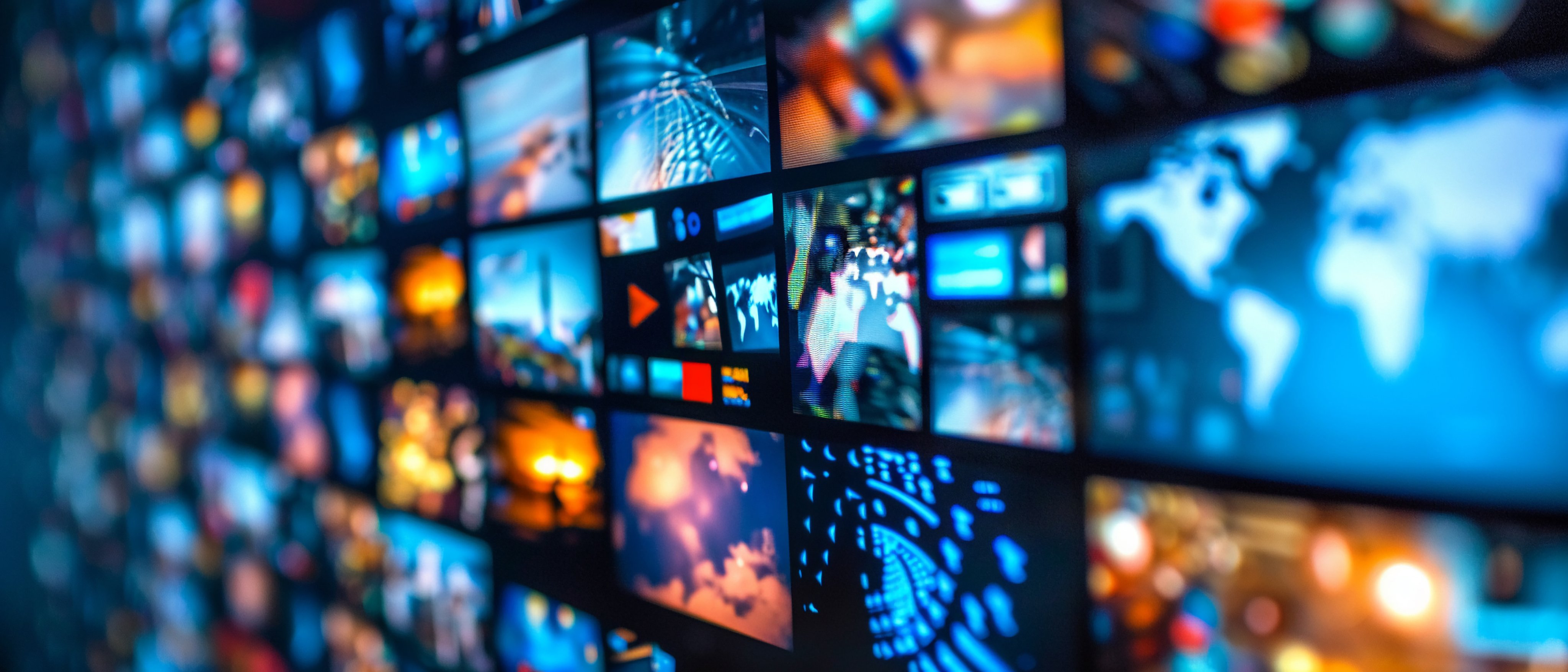 Chinese media companies launch global news networks, competing with US media giants.