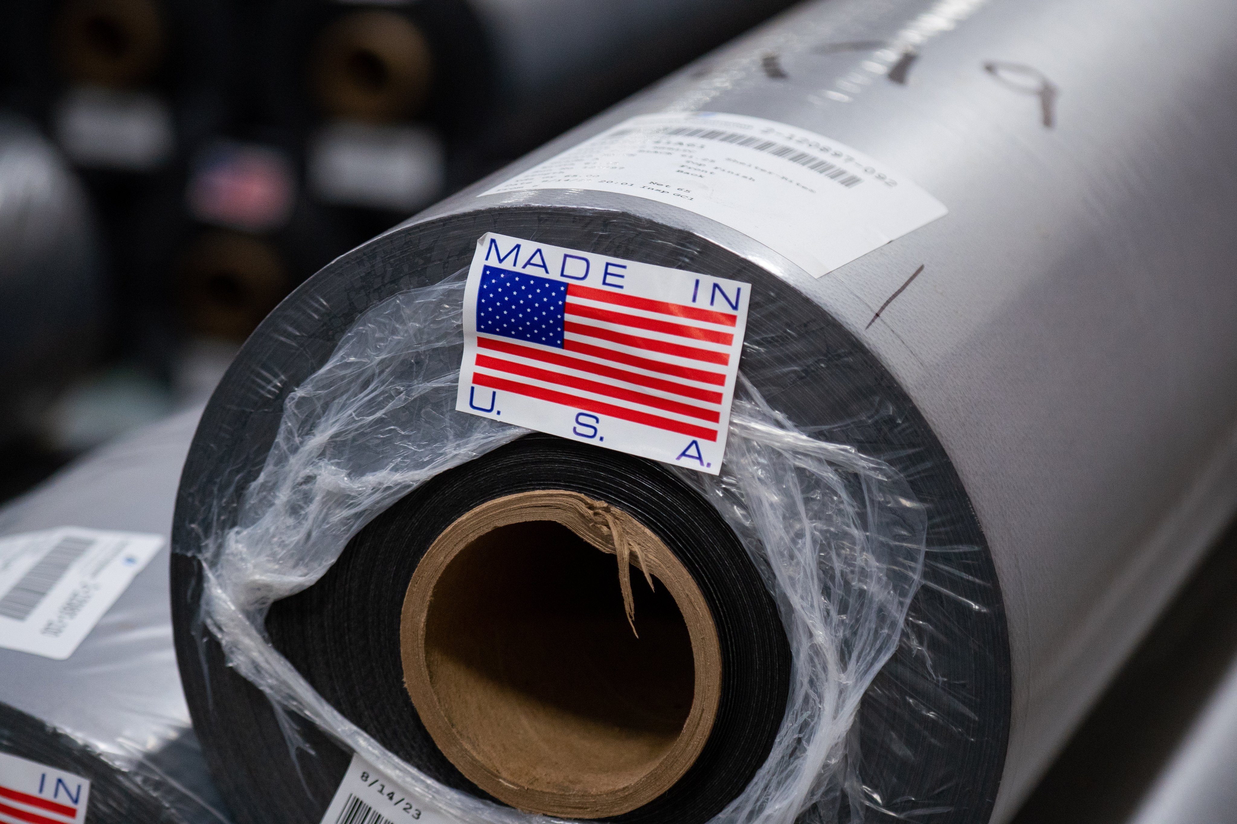 A product with a "Made in U.S.A." sticker