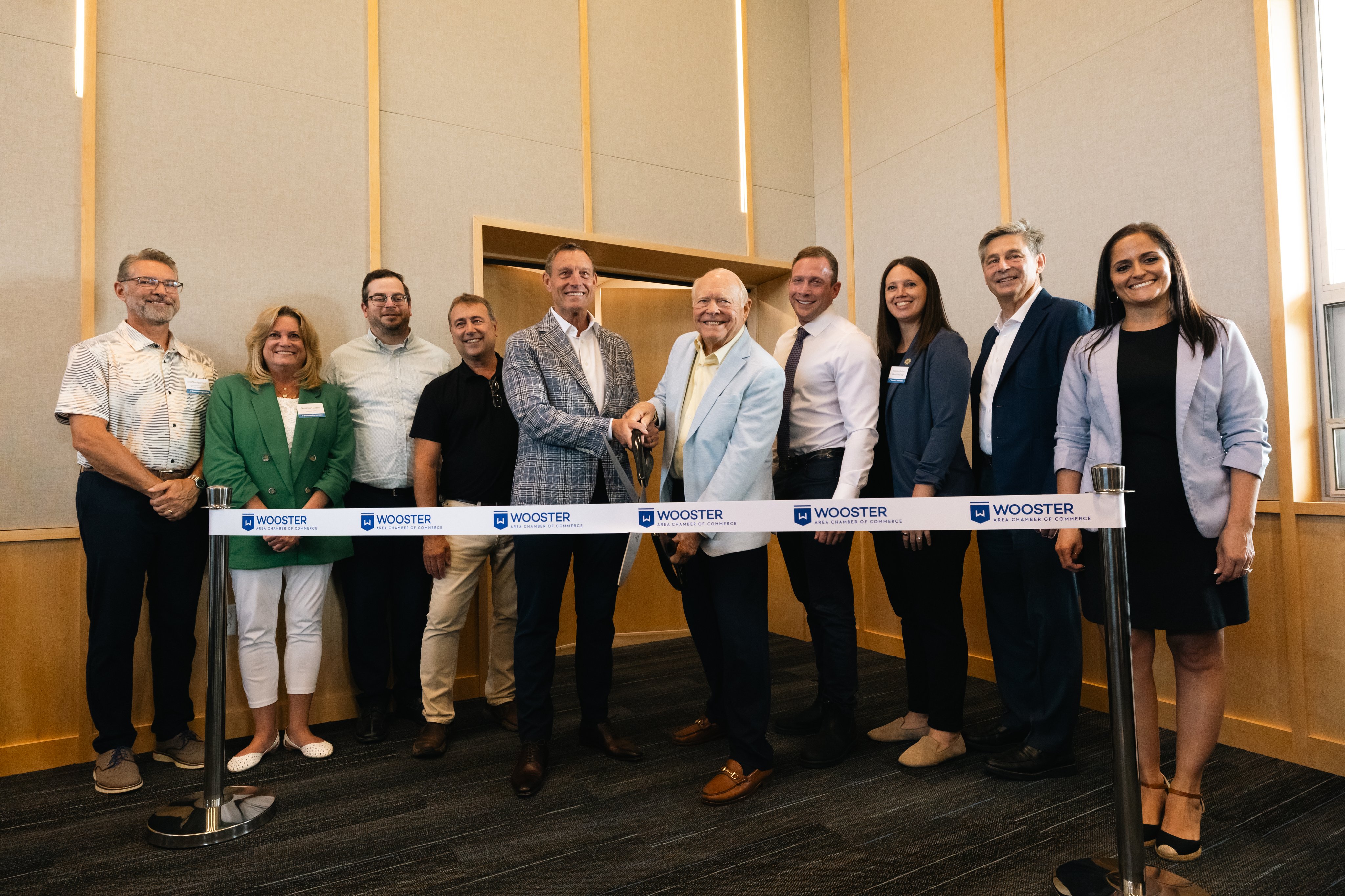 Event photo from Wooster Headquarters Expansion Ribbon Cutting