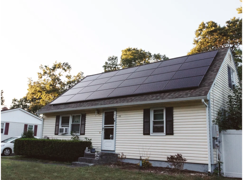 solar panels on New York Home