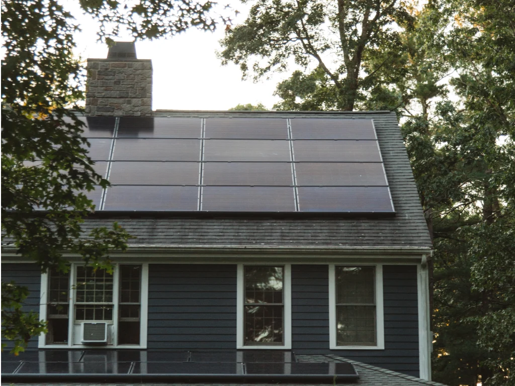 solar panels on Corona california home