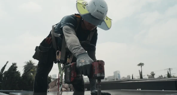 solar panel and battery installation with Sunrun