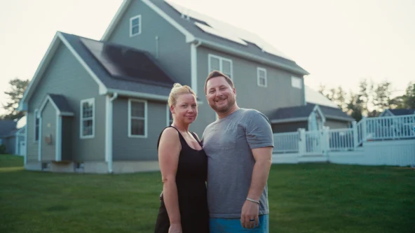 boston family with sunrun solar lease