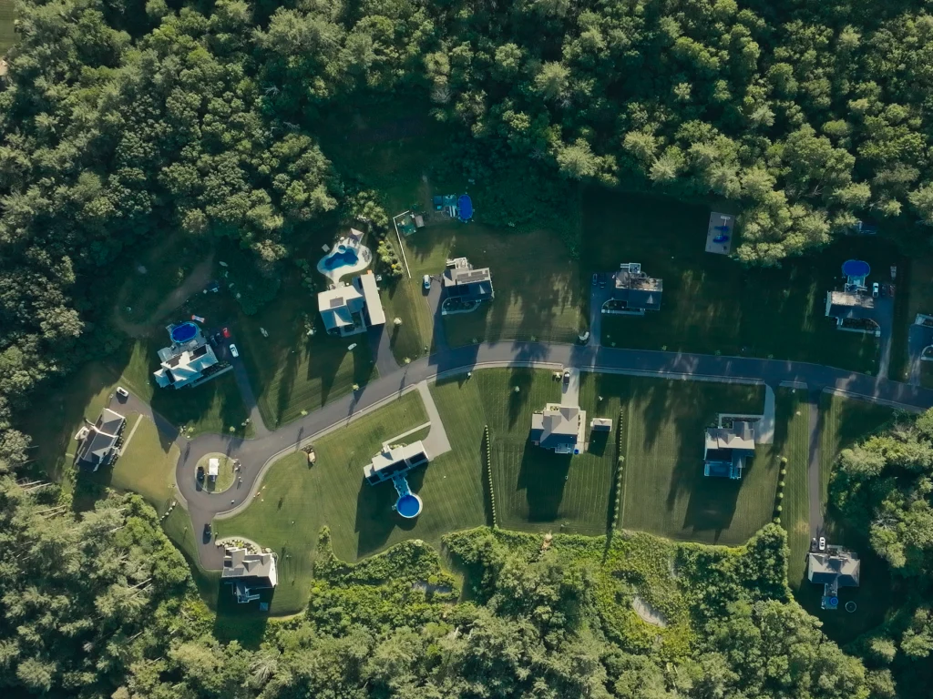 homes with solar panels