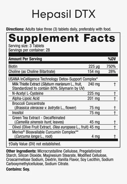 Hepasil DTX | USANA