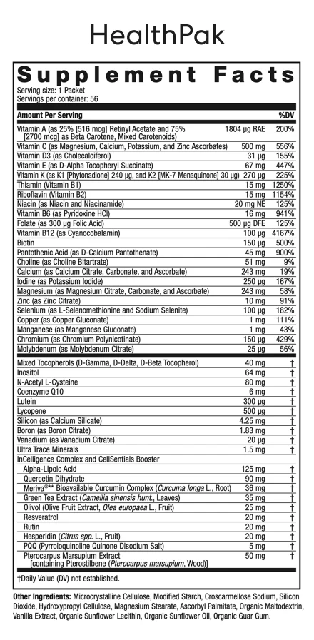 HealthPak: Daily nutritional supplements | USANA