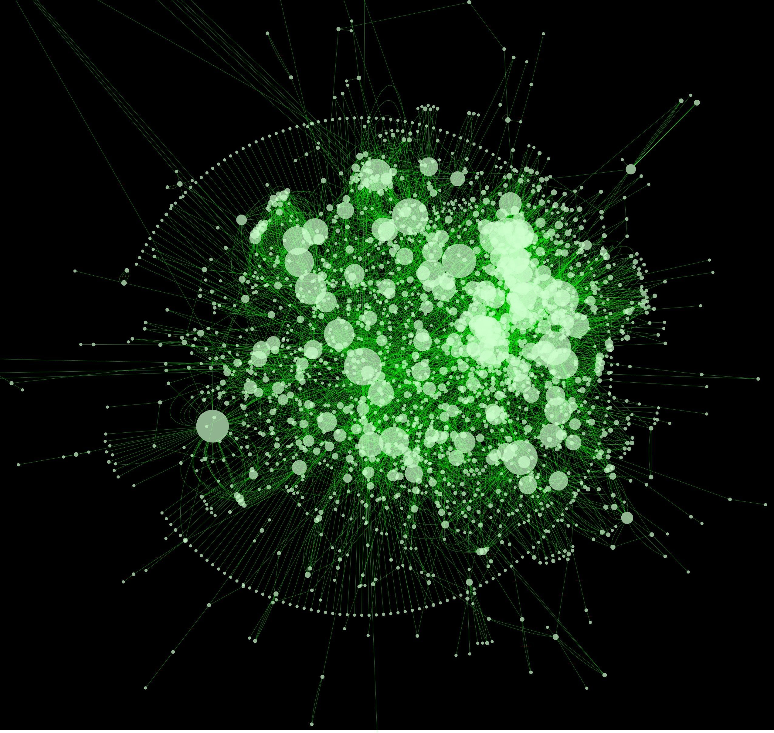Cytoscape network diagram 1