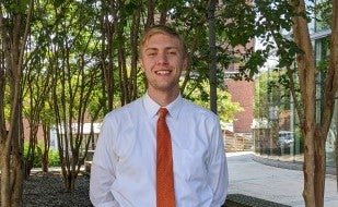 MSTP student Russell Hawes