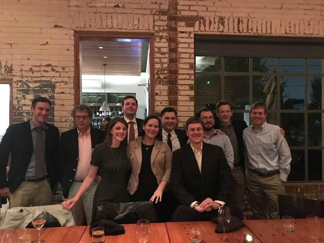Faculty Resident Dinner at ASTRO 2018