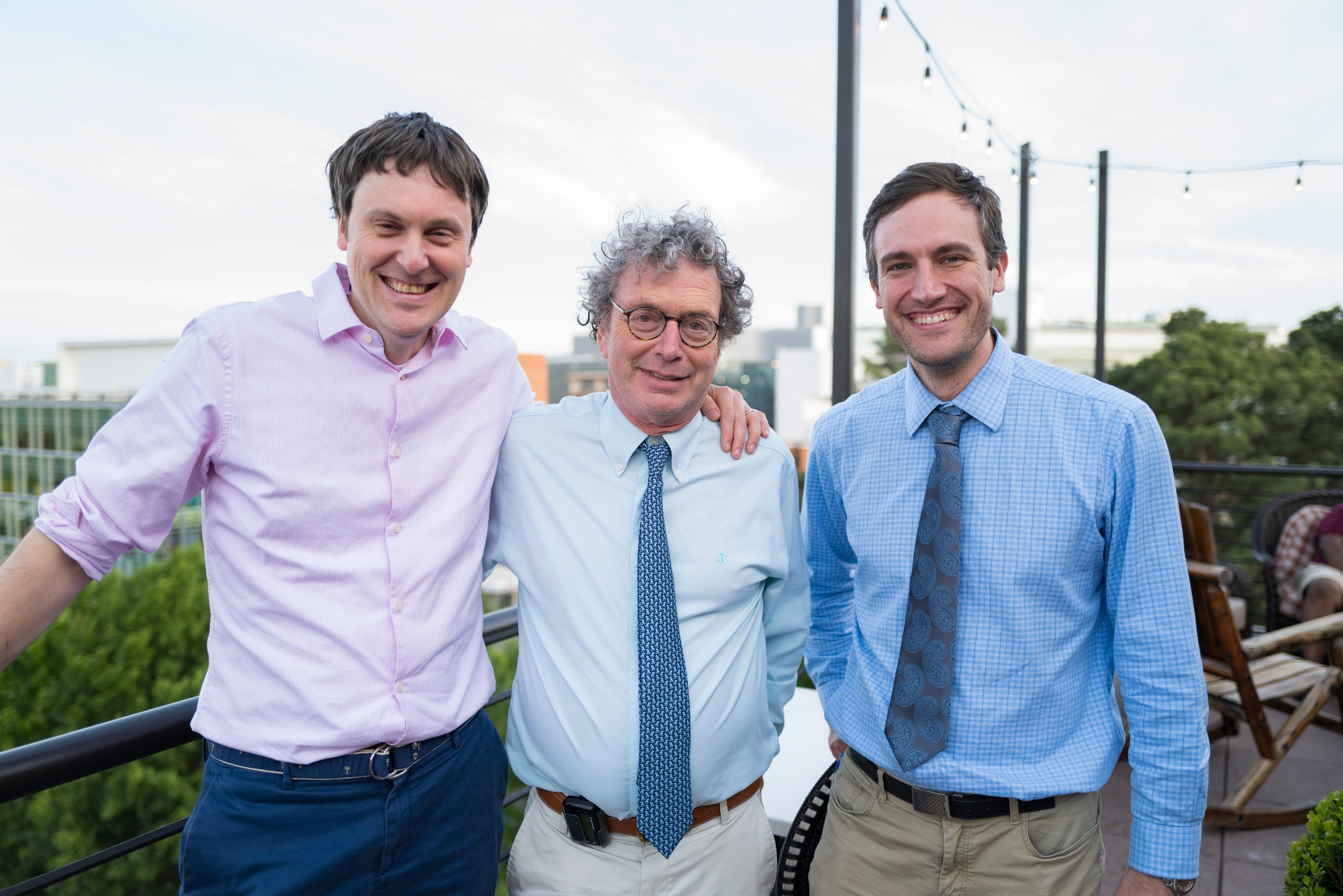2019 Graduating Residents with Department Chair, Dr. Larner