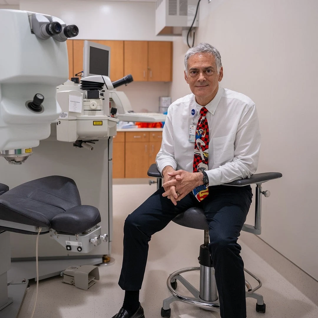 Marc G. Odrich, MD with Laser