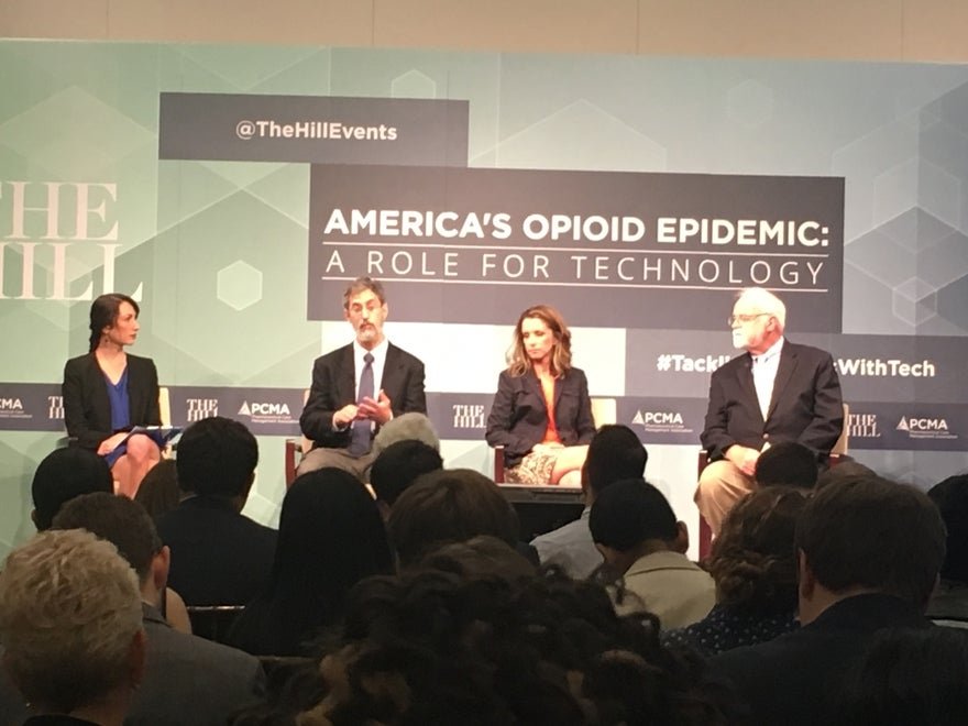 Technology is key to addressing opioid epidemic, according to experts.