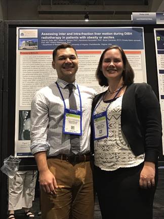Neil Dutta presenting at ASTRO 2018