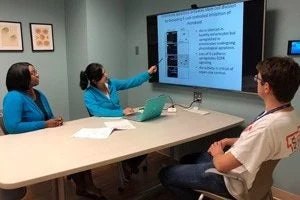 Cell Biology Study Session on big tv screen