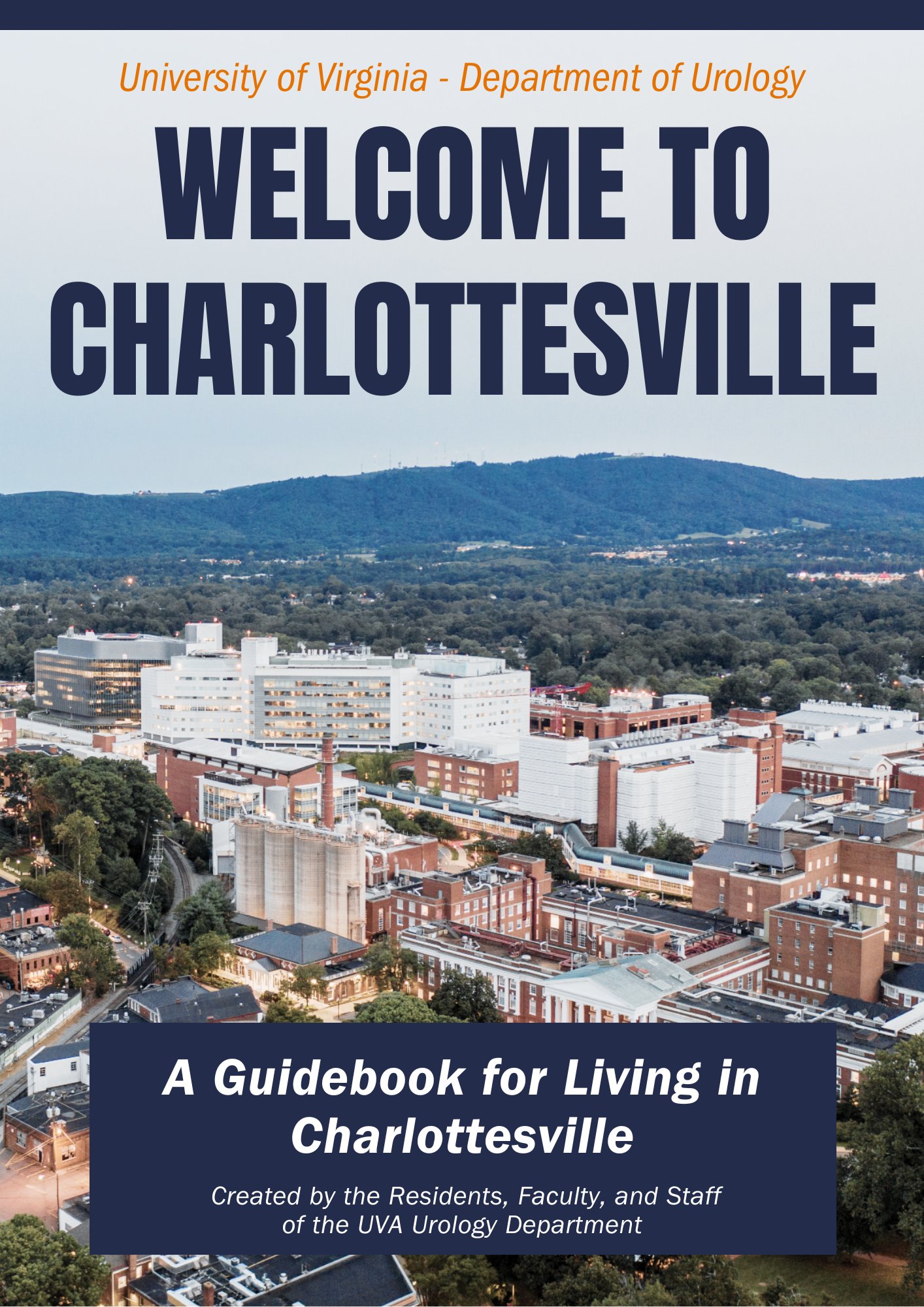 If you're new to Charlottesville, interested in relocating here (and hoping to match with us?), or just looking to freshen up old routines, check out our Guide to Living in Charlottesville. Featuring the best advice and hot tips from our faculty and residents, you can't go wrong with their recommendations for fun spots, tasty eats, and navigating parking.