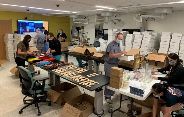 University of Virginia Surgery STEM Kit Distribution