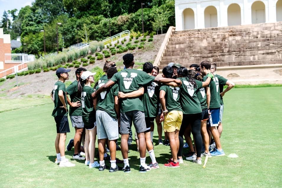 UVA School of Medicine, new MD students taking part in Field Day activities