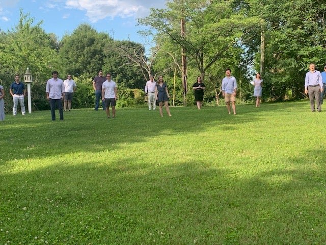 farewell party for graduating residents