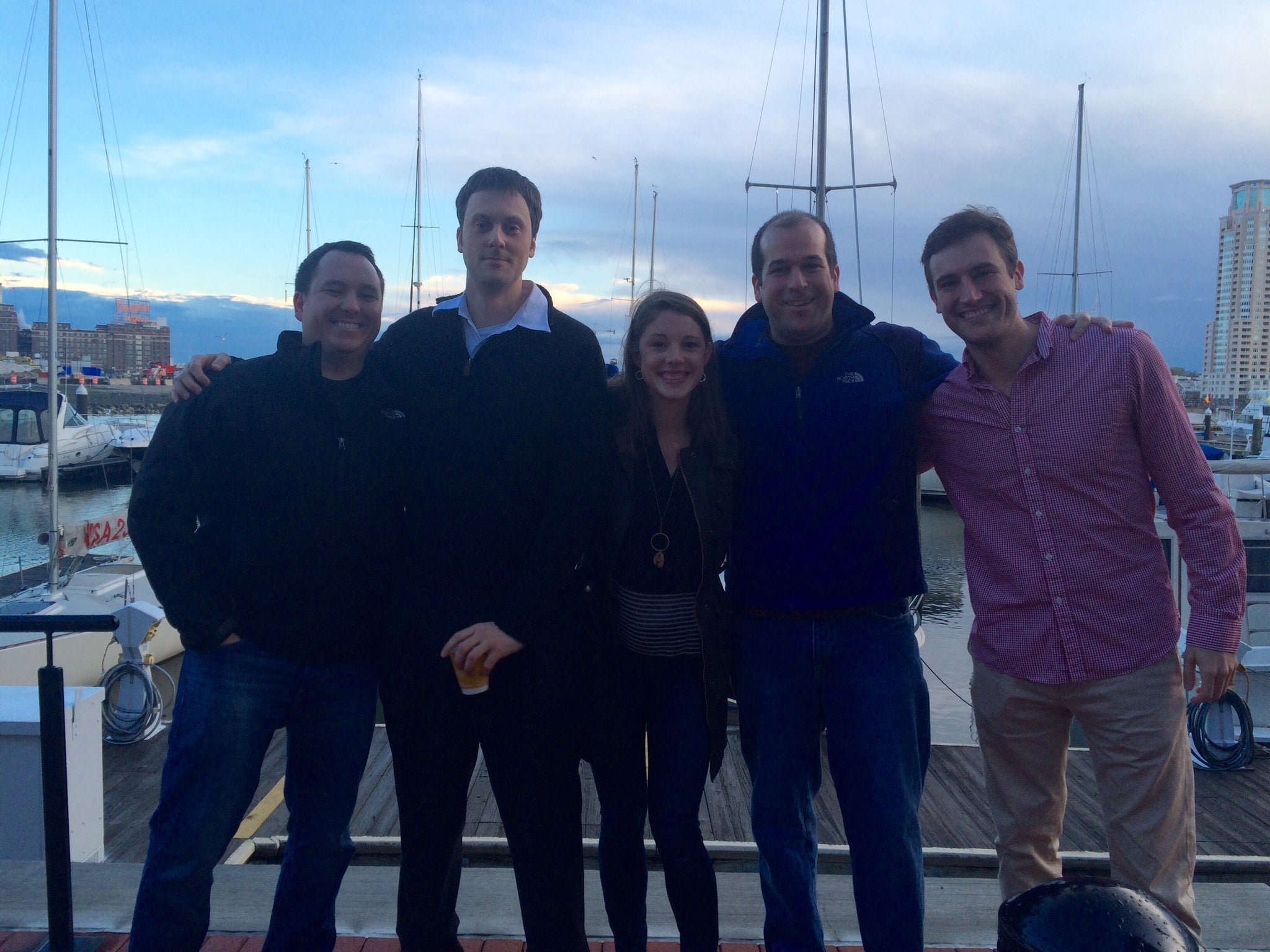 The residents enjoying the view at the 2016 Maryland Radiobiology and Physics Review Course in Baltimore.