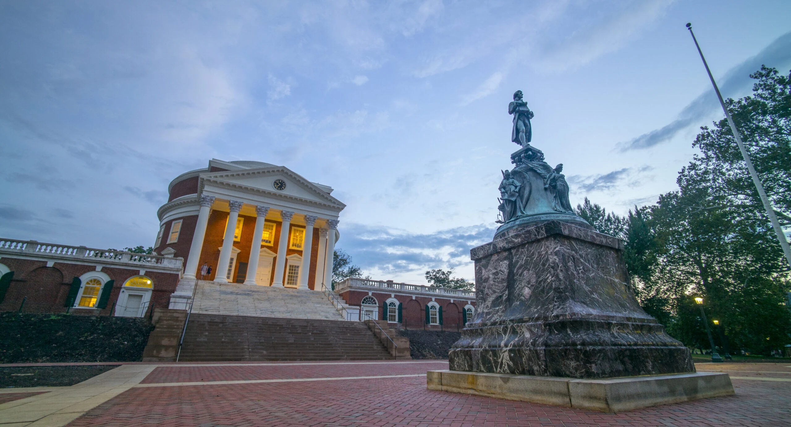 UVA Rotunda at Dusk