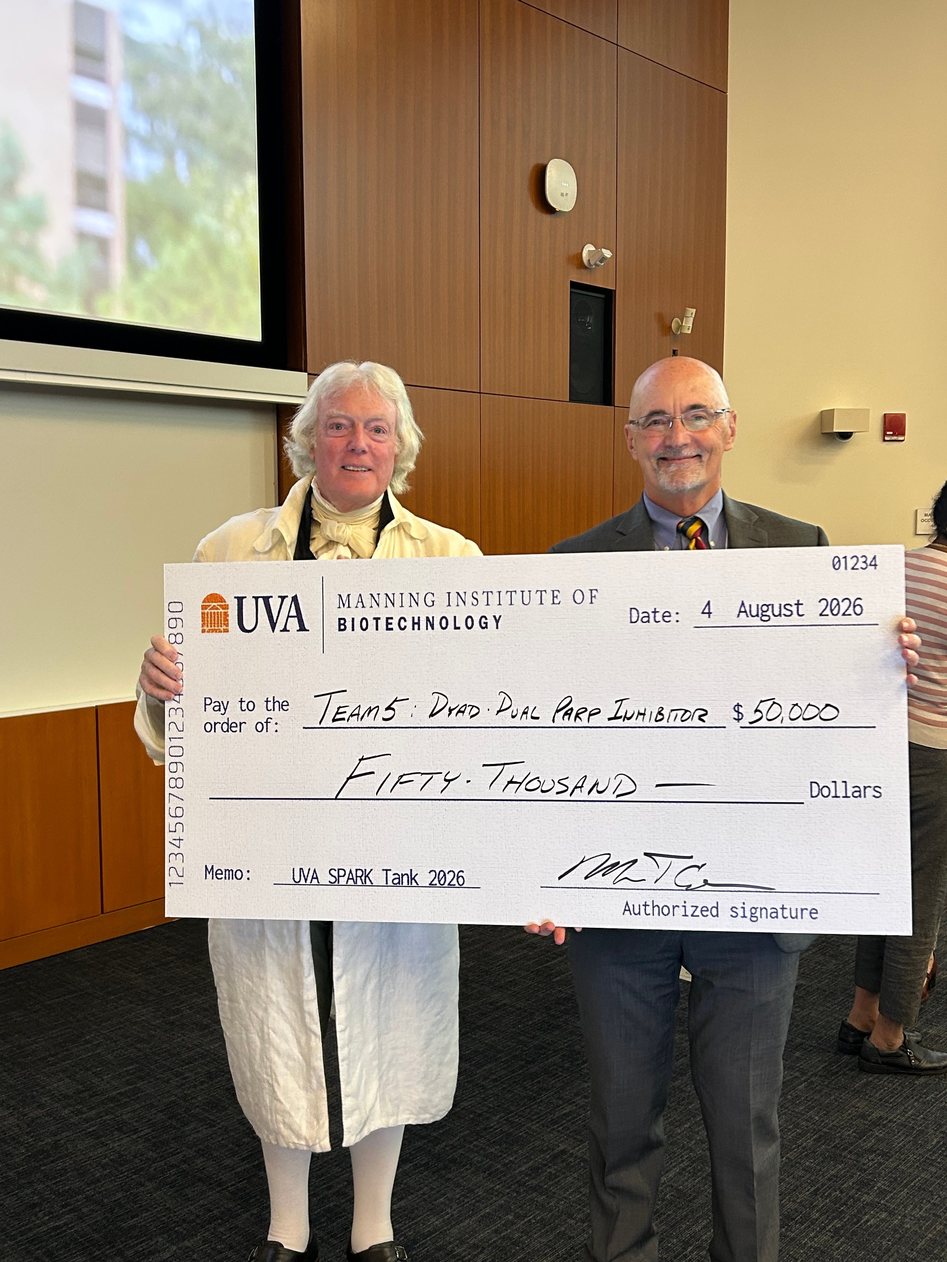 Bryce Paschal named one of the winners of the inaugural Spark Tank competition