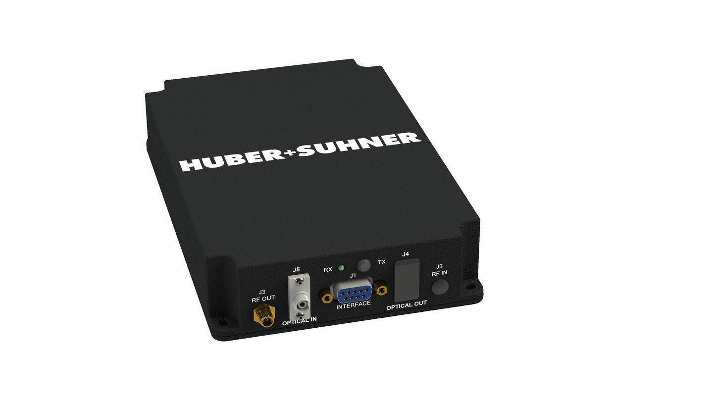 HS FO RFoF basic module RF over fiber, Receiver, 40 GHz, Flange mount, 1 RF IN, 1 FO Out Standard module 4